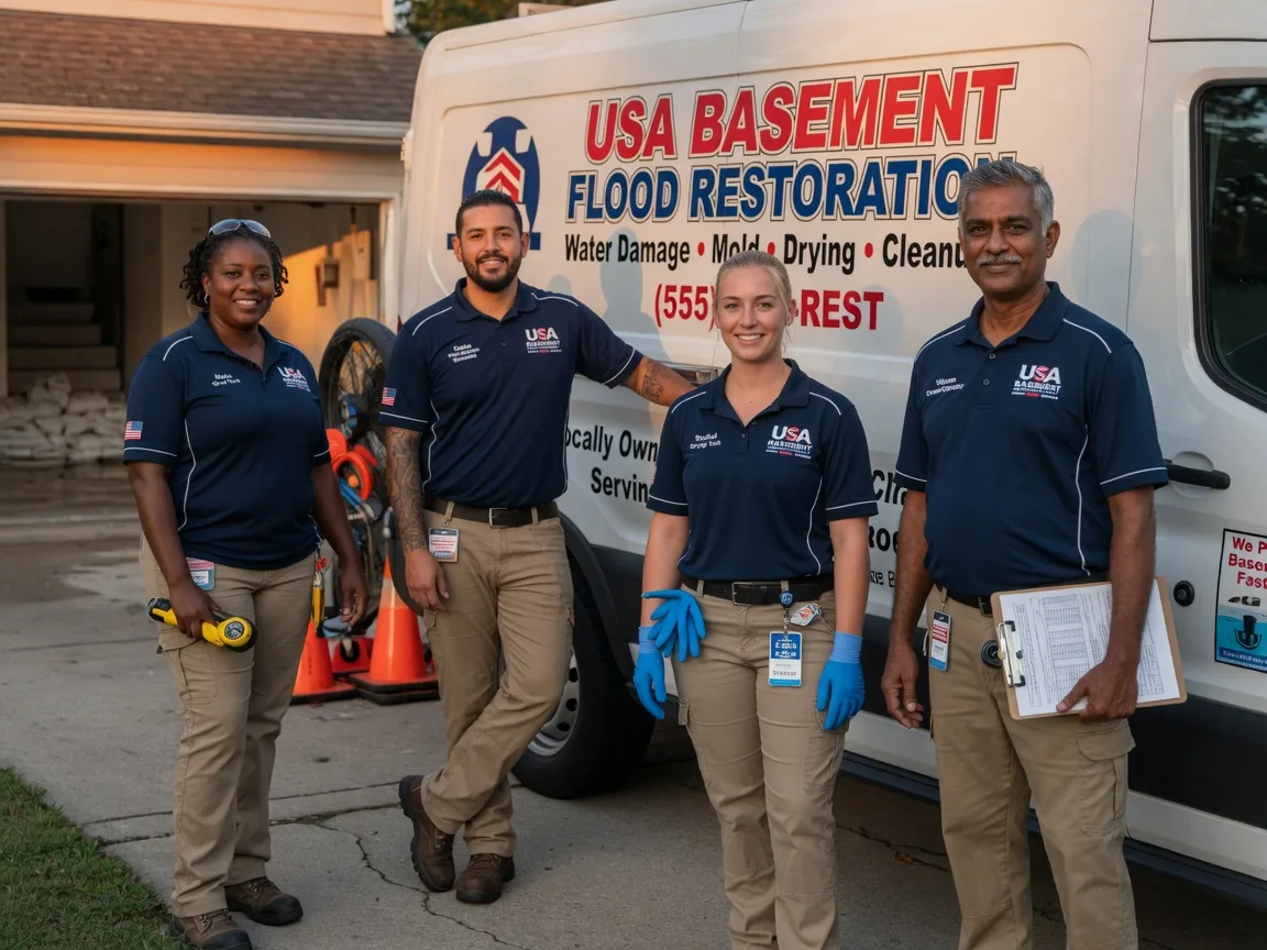 Basement Flood Cleanup company in Windom, TX